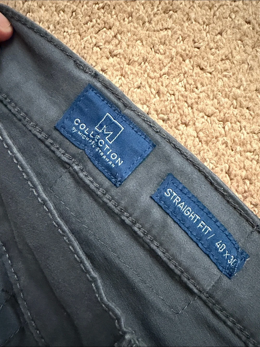 Collection by Michael Strahan Slim Straight Chinos